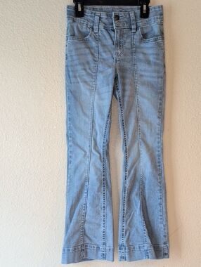 Light Blue Kids Flared Jeans